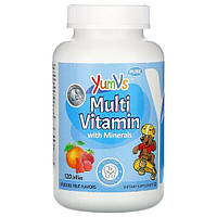 YumVs, MultiVitamin + Minerals (120 жев.конфет), детские витамины