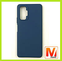 Чохол Jelly Silicone Case Xiaomi Redmi Note 10 Pro Sea Blue з мікрофіброю. Висока якість.