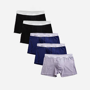 Набір трусів APRIORI (чорні + темно-сині + сірі), 5 шт.