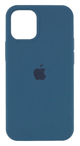 Чохол-накладка Silicone Case (AA) для iPhone 12 Pro Max 6.7" Синій (991217), фото 1