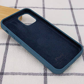 Чохол-накладка Silicone Case (AA) для iPhone 12 Pro Max 6.7" Синій (991217), фото 2