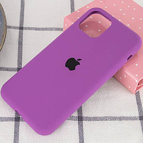Чохол-накладка Silicone Case (AA) для iPhone 11 6.1" Фіолетовий (633599), фото 3