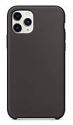 Чохол-накладка Silicone Case (AA) для iPhone 11 Pro Max 6.5" Чорний (602250)