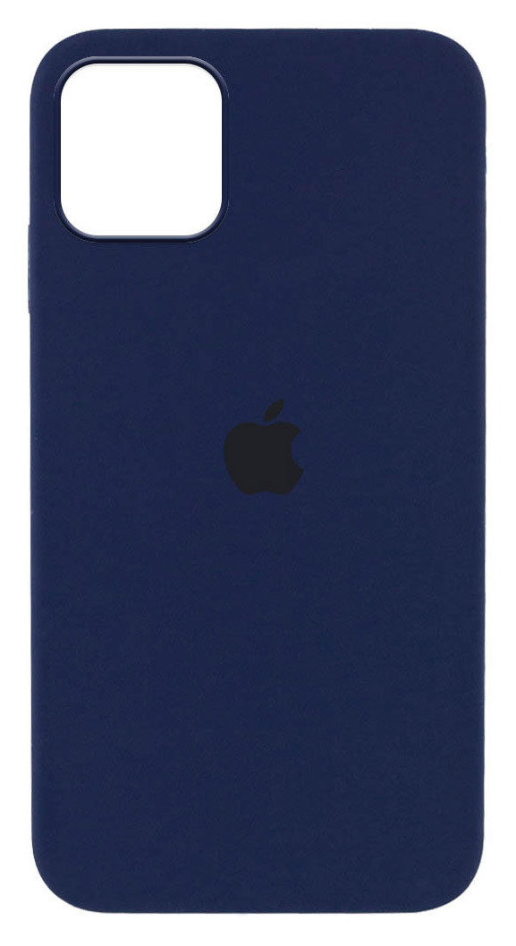 Чохол-накладка Silicone Case (AA) для iPhone 12 Pro Max 6.7" Темно-синій (074872)