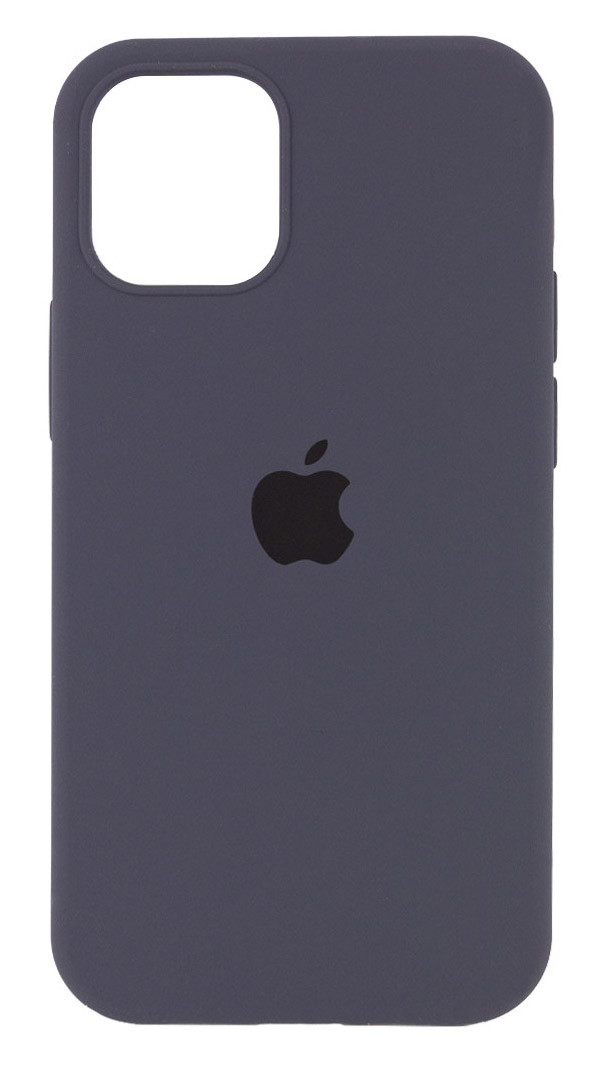 Чохол-накладка Silicone Case (AA) для iPhone 12 Pro Max 6.7" Темно-сірий (991170)