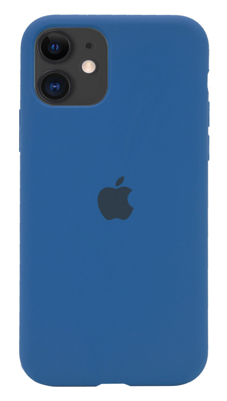 Чохол-накладка Silicone Case (AA) для iPhone 11 6.1" Синій (633568)