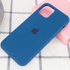 Чохол-накладка Silicone Case (AA) для iPhone 11 6.1" Синій (633568), фото 2