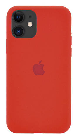 Чохол-накладка Silicone Case (AA) для iPhone 11 6.1" Червоний (832787), фото 1