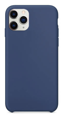 Чохол-накладка Silicone Case (AA) для iPhone 11 Pro Max 6.5" Синій (602199), фото 1