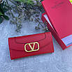 Стильний жіночий гаманець на кнопці Valentino, фото 2