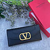 Стильний жіночий гаманець на кнопці Valentino, фото 3