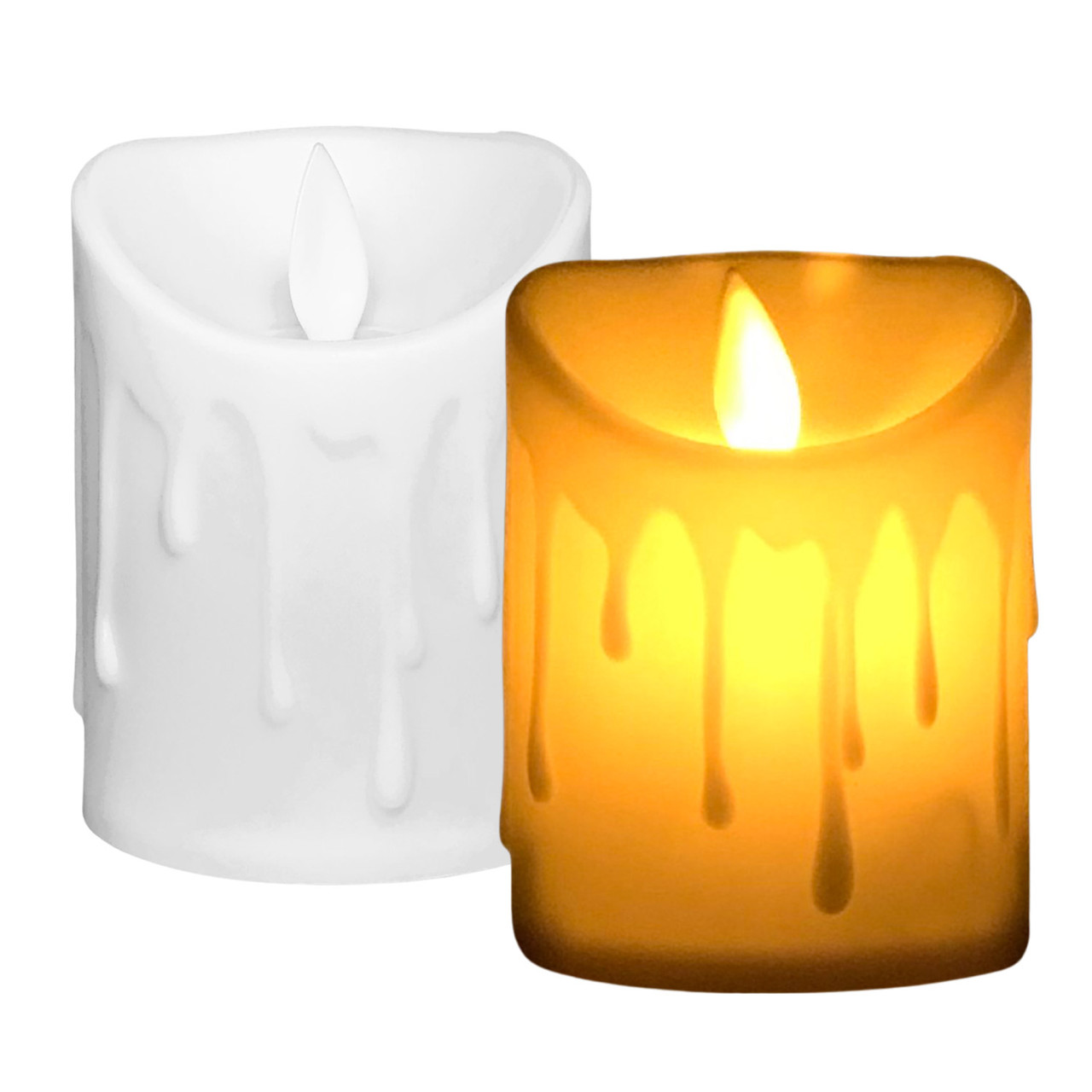 Світлодіодна LED-свічка 8 см, фото 1