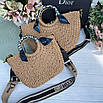 Солом'яна пляжна сумка Christian D ⁇ OR, фото 7