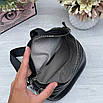 Шкіряна жіноча сумочка-бананка 2 в 1, фото 5