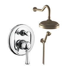 Бронзова душова система прихованого монтажу Bugnatese Denver 6474 Італія