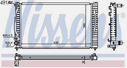 Радіатор охолодження Ауді Audi A4(94-01)B5