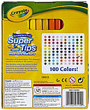 Змивні маркери, фломастери Crayola Super Tips Marker Set, 100 шт.! Оригінал!, фото 5