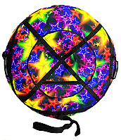 Тюбінг, ватрушка, надувні санки 100см. "Зірка" До 115 кг.