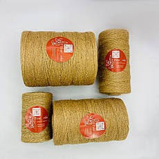 Шпагат джутовий для рукоділля 2 мм 600 г 540 м, фото 4