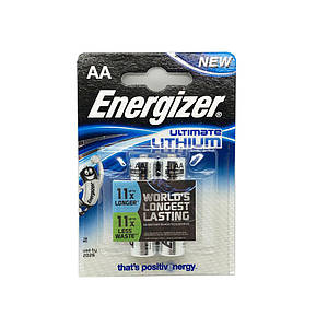 Батарейки Energizer Ultimate Lithium AA/FR6 (2шт.)