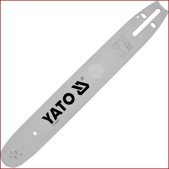 Напрямна шина для бензопили 25 см.Yato YT-84925