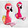 Интерактивная игрушка танцующий Фламинго повторюшка (30 см.), фото 2