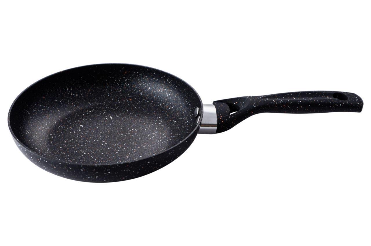 Сковорода антипригарна Empire-200 мм граніт-блиск, фото 1