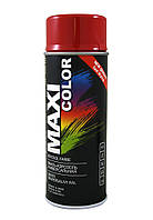 Аерозольна емаль MAXI COLOR RAL 3020 червона 400мл (арт. MX3020)
