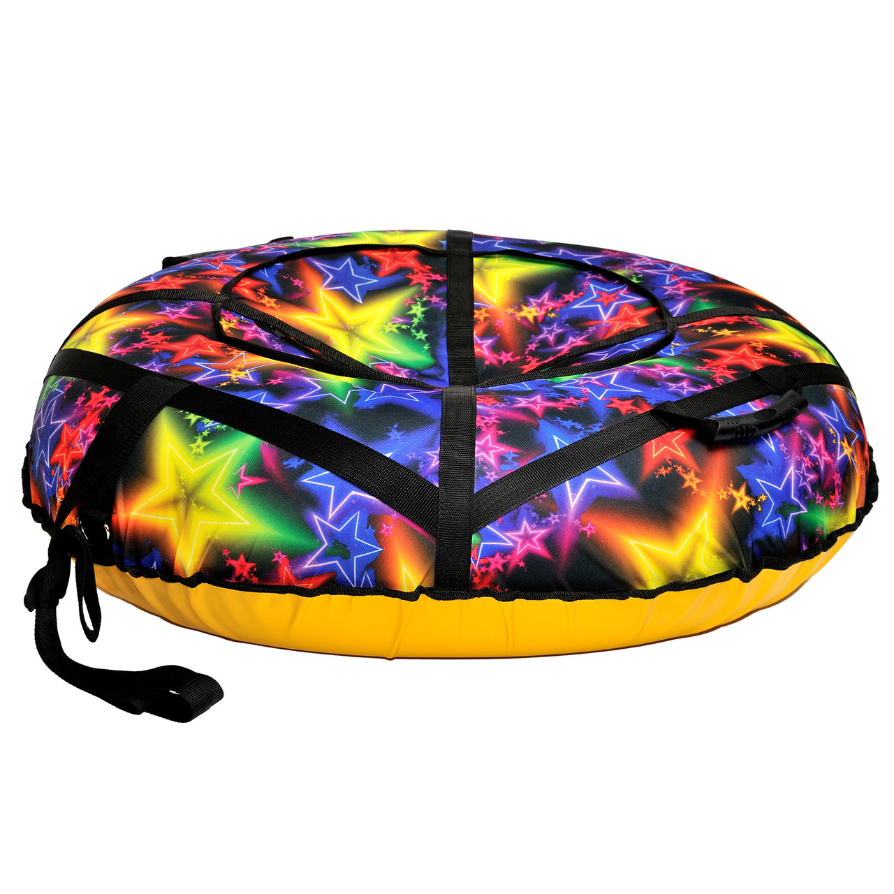 Тюбінг діаметр 100 см"зірка" (Оксфорд, ПВХ) санки ватрушка