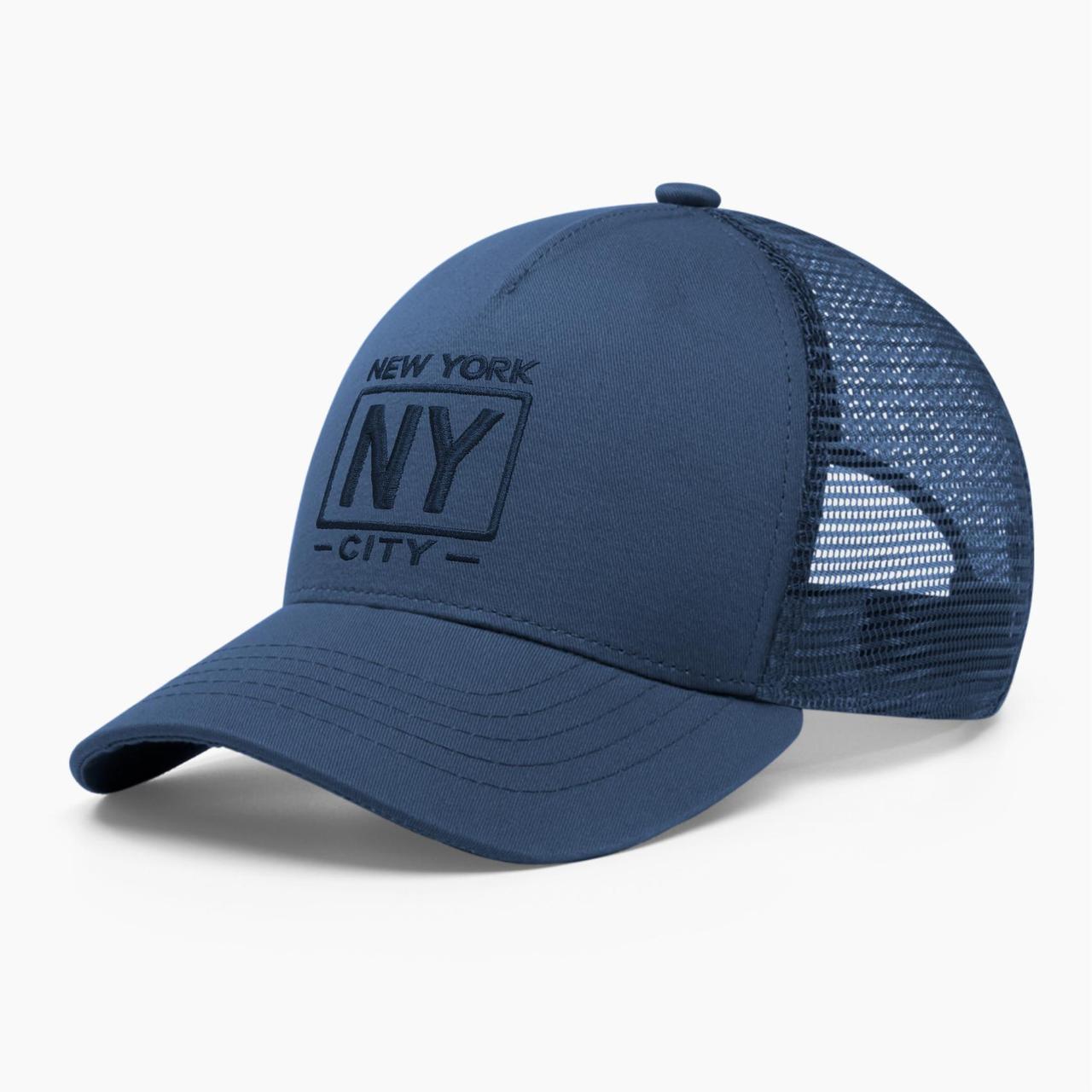 Кепка бейсболка з сіткою тракер INAL Нью Йорк NY New York S / 53-54 Темно-синій 136253
