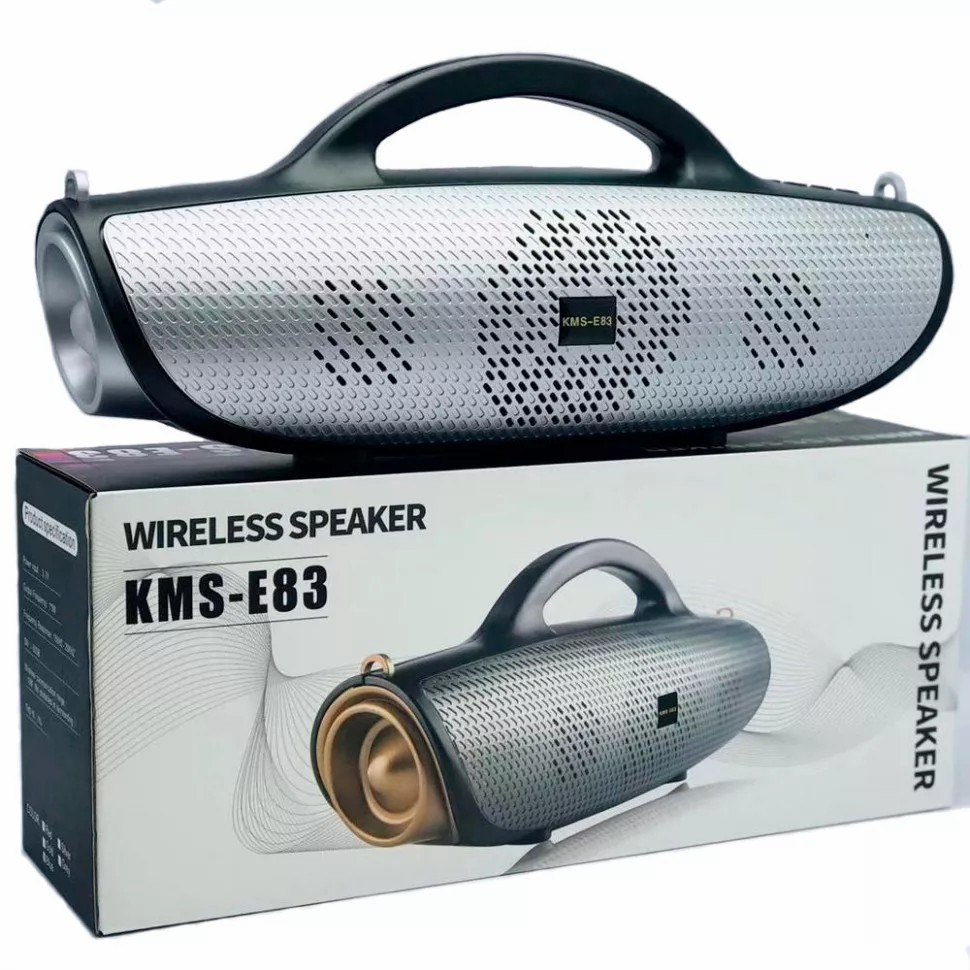 Портативна акустична колонка Wireless speaker KMS-E83
