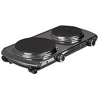 Електроплита ТЕРМІЯ ЕПЧ 2-2,2/220 нержавійка