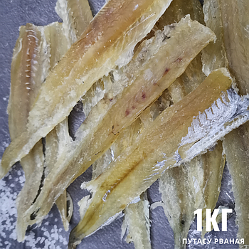 Філе Путасу солоно-сушена 1 кг рибка до пива Преміум (Хвостик, снек )