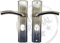 Ручка для металлических дверей FZB - HY-A1805 (1818) SN (сатин), левая дверь