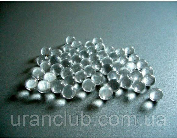 Кульки скляні прозорі 1 см для акваріума, декору, басейну, флористики, ваз, ландшафтного дизайну, фото 1