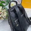 Жіночий шкіряний рюкзак, фото 6