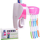 Дозатор зубної пасти Juxin 300 із тримачем на 5 зубних щіток, фото 2