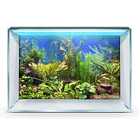 Наклейка с рыбами и морской флорой для аквариума 45х75 см.