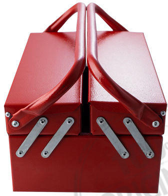 Ящик для инструмента Mastertool - 330 мм x 3 секции, металлический - фото 3 - id-p1111662715