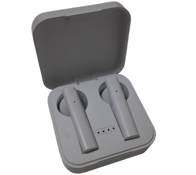 Навушники бездротові AirDots PRO MI в кейсі, білі 7365, фото 1