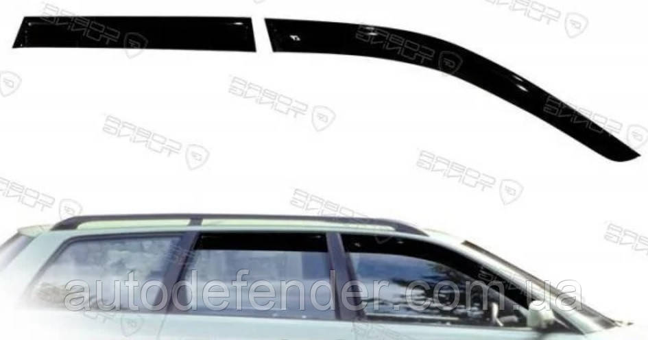 Дефлектори вікон (вітровики) Audi A4 B5 Avant (8D,B5) 1996-2001, Cobra Tuning - VL, A11896
