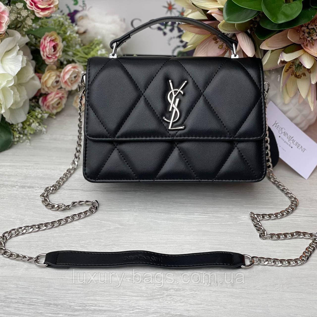 Жіноча шкіряна сумка Yves Saint Laurent