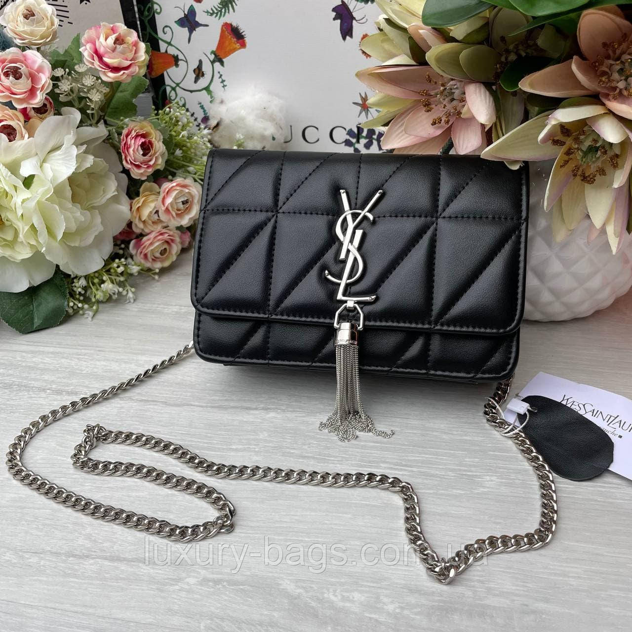 Жіноча шкіряна сумка Yves Saint Laurent