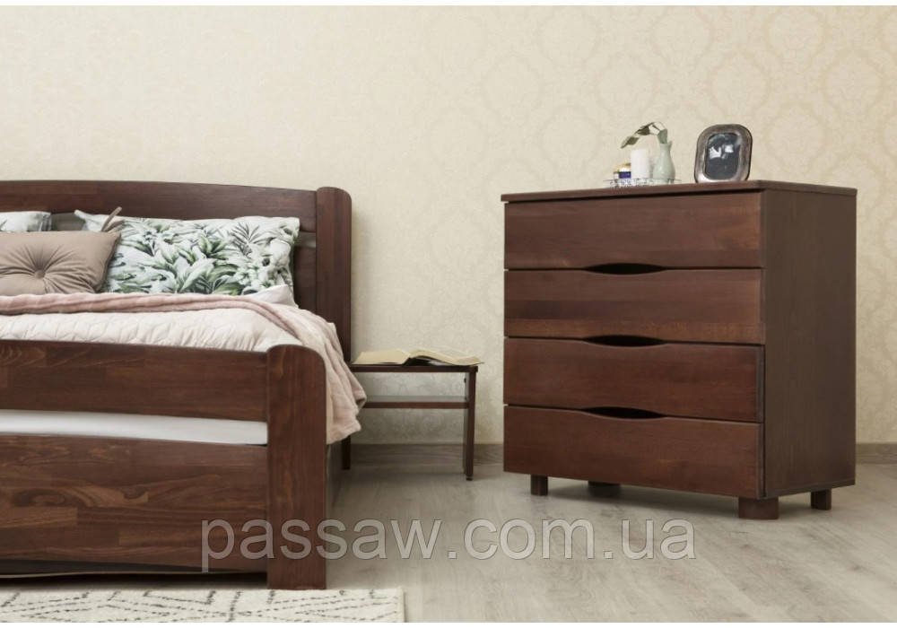 Кровать деревянная "Нова с ящиками" 0,8 - фото 5 - id-p517704831