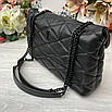 Жіноча модна шкіряна сумка Yves Saint Laurent, фото 3