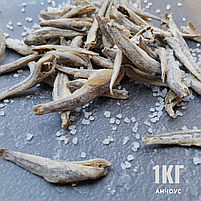 Анчоус солоно-сушений - закуска до пива (рибний снек) упаковка, фото 2