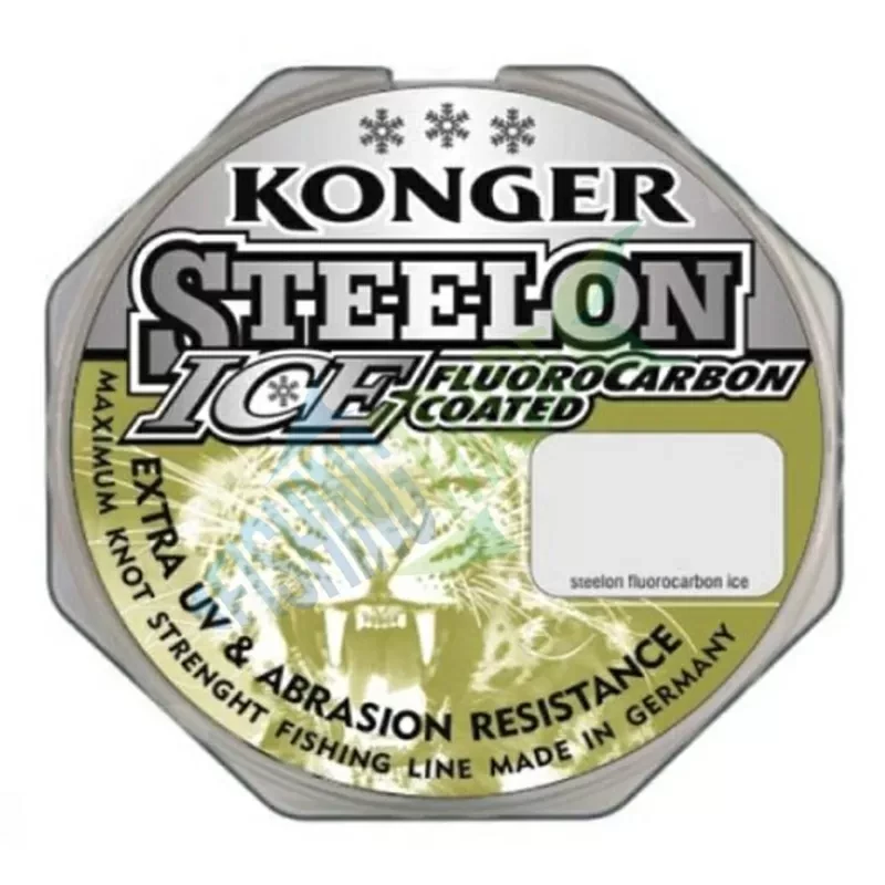 Волосінь KONGER STEELON ICE 50м (колір - світло-сірий)