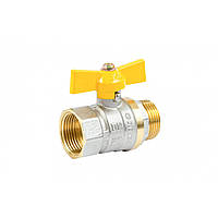 Кран кульовий 3/4" нв Жб Valve JG