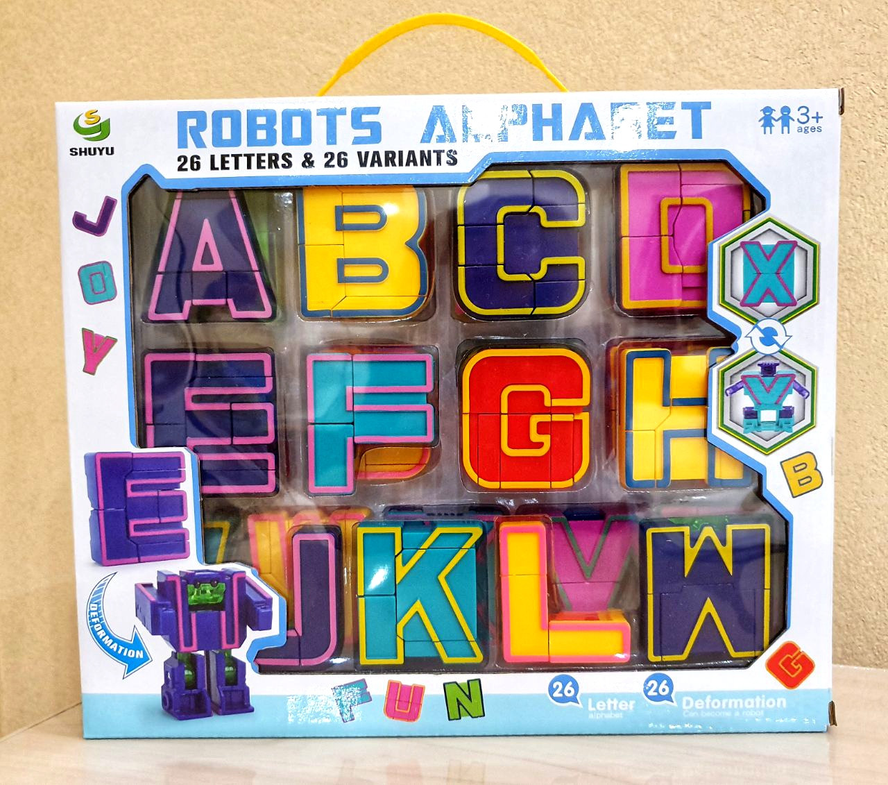 Набір "Букви трансформери", фото 1