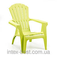 Пластикове крісло Dolomiti жовте